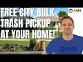 City of Phoenix Bulk Trash Schedule Rules