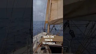 Heading to the great African continent #sailinglifestyle #windedvoyage #trip #africa #solosailing