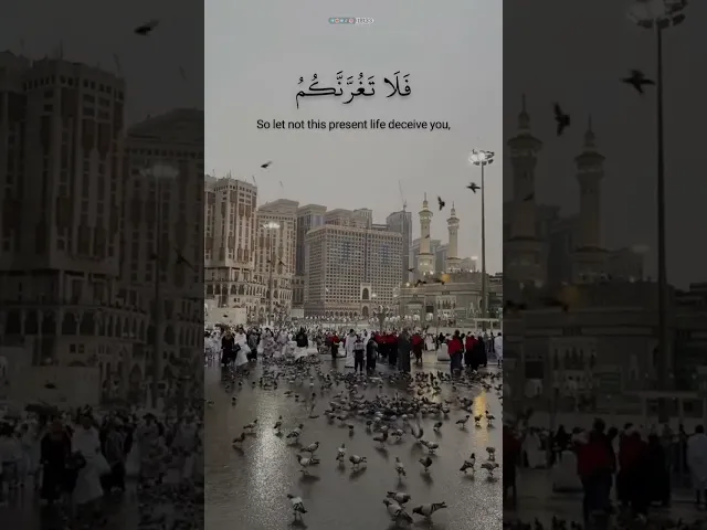 ⁣یَـٰۤأَیُّهَا ٱلنَّاسُ إِنَّ وَعۡدَ ٱللَّهِ حَقࣱّۖ .. || الشيخ سعد الغامدي