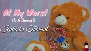 Download At My Worst - Pink Sweat$ | Easy Kalimba Tutorial | Ann Zel MP3