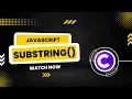 substring method in javascript javascript string tutorial in tamil