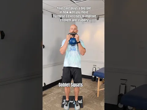 Try these 3 exercises to improve strength and stability!