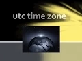 utc time zone