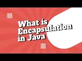 Java Tutorial 24 - Understanding Encapsulation in Java Protecting Your Data