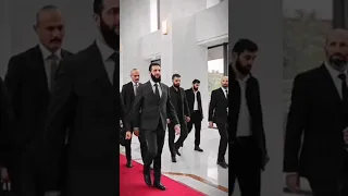 الله يحميك سيادة الرئيس احمد الشرع رئيس الجمهورية العربية السورية سوريا 