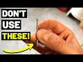 DON T USE TRIM NAILS Try These Instead TRIM HEAD SCREWS TRIM SCREWS--Easy Woodworking Screws