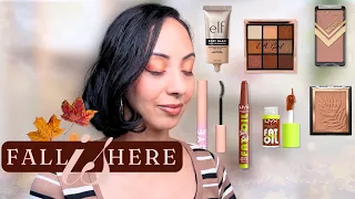 Get Cozy!  🍂 Let's Do A Fall Drugstore Makeup Look 🍂