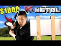 1000 Katana VS Metal - Anime Cutting Challenge