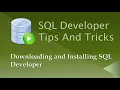 Oracle SQL Developer Tips and Tricks
