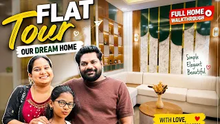 ഇഷ്ട്ടമായോ ഞങ്ങളുടെ ആഗ്രഹം? 🏠❤️ | Flat Tour | Oru Al Mallu Family 
