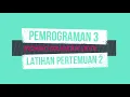 Pemrograman 3 - Latihan Pertemuan 2 1 dimensi