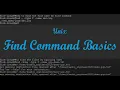 Tutorial - Unix Find Command Interview Questions Unix Tutorial English Beginners Experienced