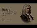 Handel - Concerto Grosso in C Major, HWV 318, "Alexander's Feast"