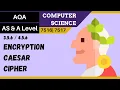 99 AQA A Level 7516-7517 SLR13 - 4 5 6 Encryption
