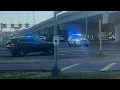 Police chase ends near Sparkman Dr after deputy crashes into fleeing suspect