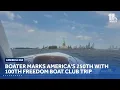 Boater marks America s 250th with 100th Freedom Boat Club trip