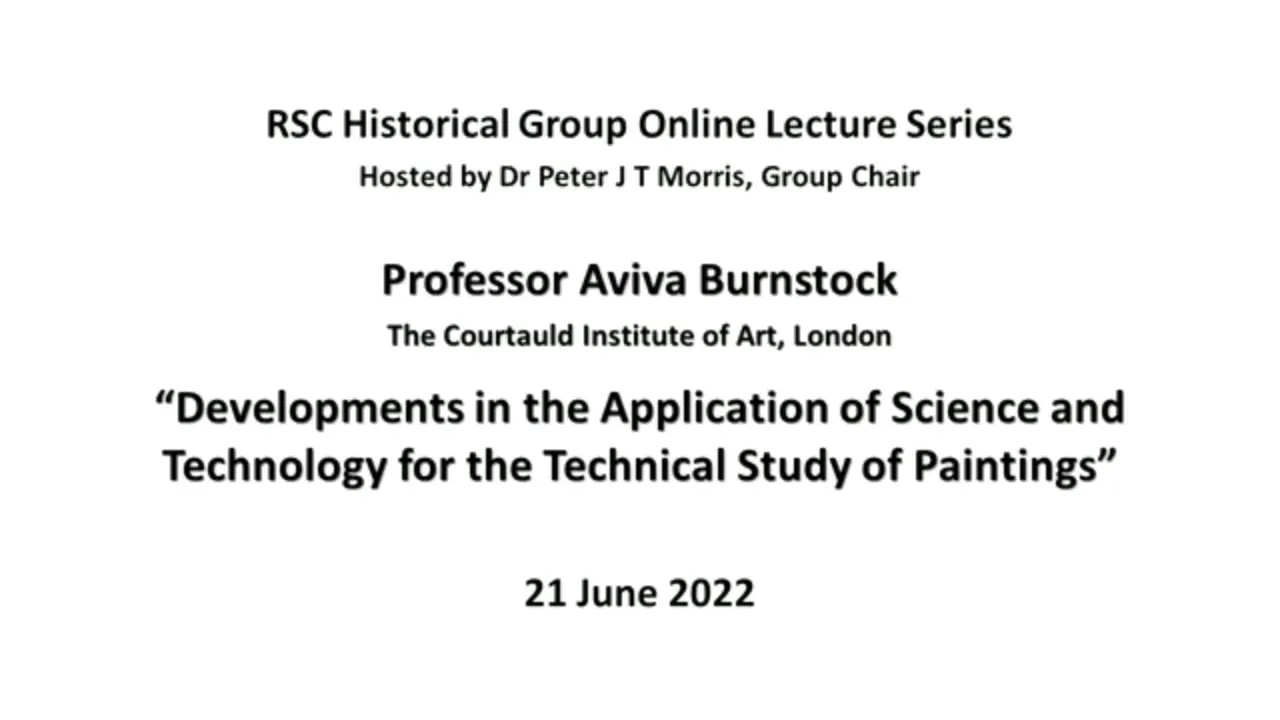 Aviva Burnstock: Material Matters- Looking Through Paintings