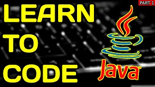 Learn to Code JAVA Part 1 Codecademy - Hello World