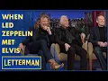 Download Lagu When Led Zeppelin Met Elvis Presley | Letterman