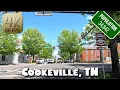Driving Around Small Town Cookeville TN in 4k