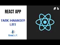 React App - Task Manager List