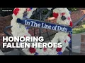 Final tribute held for fallen officers at old Shasta courthouse