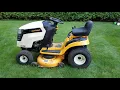 Cub Cadet LTX1040 Lawn Tractor Walk Around