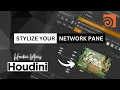 Customize the Network Editor in Houdini Houdini Minis