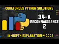 34A Reconnaissance 2 Codeforces Python Solutions Explanation Walkthrough