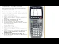 Value and Trace TI84