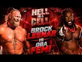 Oba Femi vs Brock Lesnar - HELL IN A CELL WWE SummerSlam 2026 BRUTAL WAR