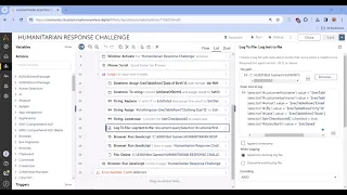 AA A360 Bot Games Humanitarian Response Challenge with Javascript