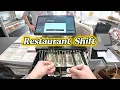 POV Busy Restaurant Shift