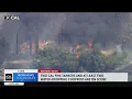 Multiple homes burned by brush fire in Perris