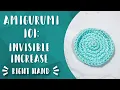 The Invisible Increase Single Crochet Amigurumi 101 Right Hand