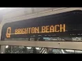 BMT Brighton Line Manhattan and Brighton Beach bound R160 Q Local Trains Sheepshead Bay
