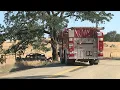 One dead in fiery crash in Fresno County CHP says