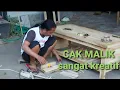 Lagu CAK MALIK//buat alat meubel sendiri// sangat kreatf
