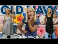 inside the fitting room at OLD NAVY the CUTEST spring pieces