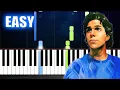 Stephen Sanchez - Until I Found You - EASY Piano Tutorial