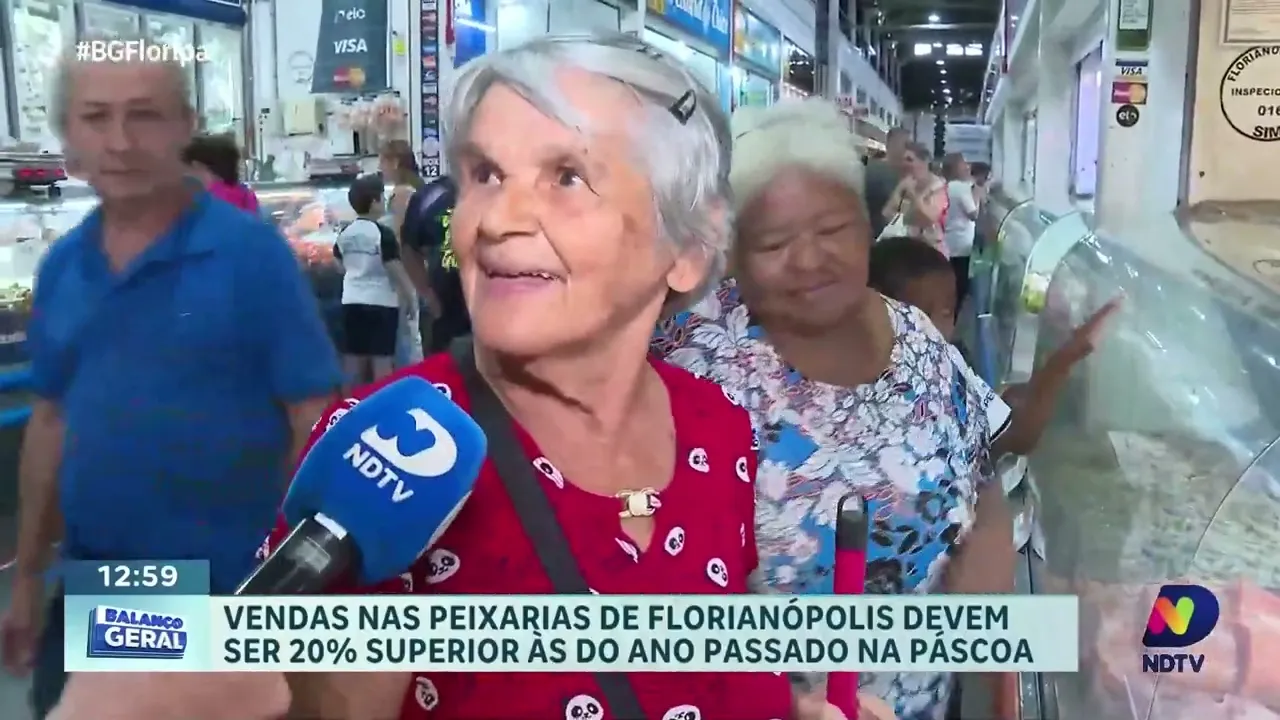 Previsão otimista: vendas de peixe em Florianópolis devem aumentar 20% na Páscoa