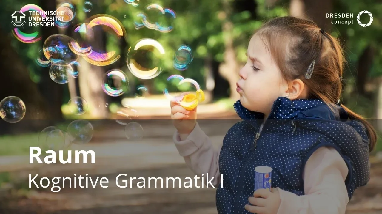 Kognitive Grammatik I: RAUM (Vorlesung "Kognitive Linguistik") (TU Dresden // GSW)