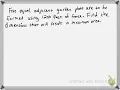 Optimization Problem 3