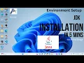 How to Install JDK in Windows 10 and 11 and Set up Environment Variables Hindi