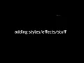 How to create moving subtitles