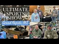 2025 Ultimate Sports Show DeVos Place in Grand Rapids Michigan walk through 2025