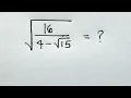 Only Smart Students Solve this International Math Olympiad Question Radical Olympiad Mathematics
