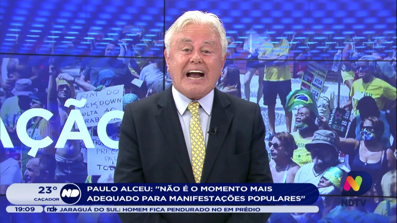 Paulo Alceu: “Não é o momento mais adequado para manifestações populares”