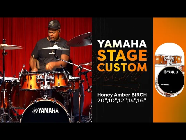 Bateria Yamaha Stage Custom Birch (Shell Pack) Honey Amber Lacquer Bateria Yamaha Stage Custom Birch (Shell Pack) Honey Amber Lacquer