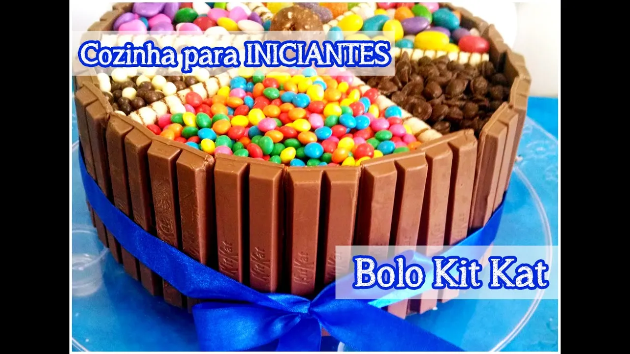 BOLO KITKAT PARA ANIVERSÁRIO | BOLO DE FESTA